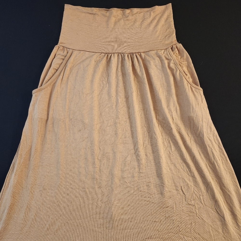 I Joah Womens Maxi Skirt with Pockets Size M - Picture 2 of 5